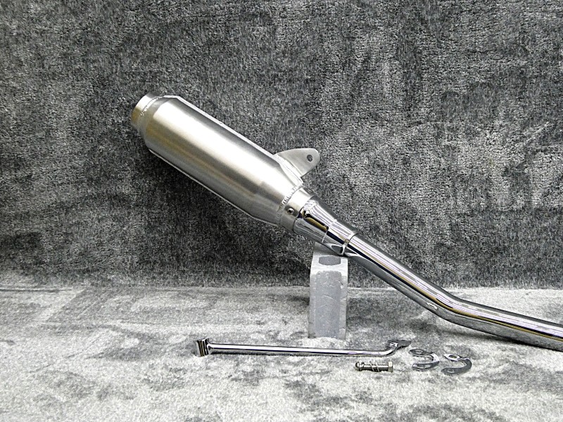 楽天市場】クロスカブ110 モナカ アップ マフラー /メッキ CC110 CC