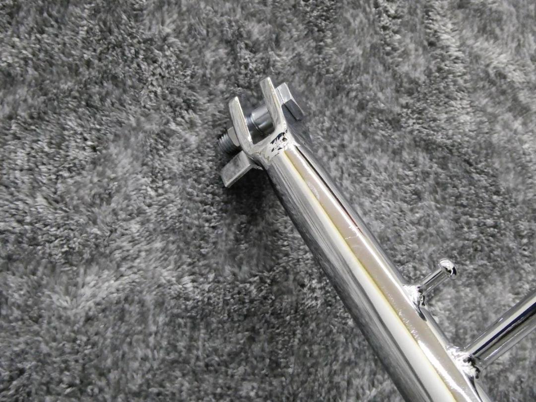 楽天市場】バリオス250 1型 メッキ サイドスタンド ロング29cm