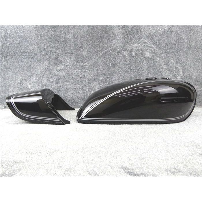 楽天市場】GS400 外装セット E1ライン 黒 銀 : カスタムパーツ DJ