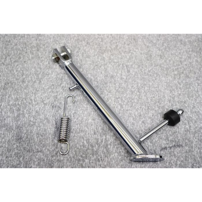 楽天市場】GS400 メッキ サイドスタンド 4cmロング 24cm