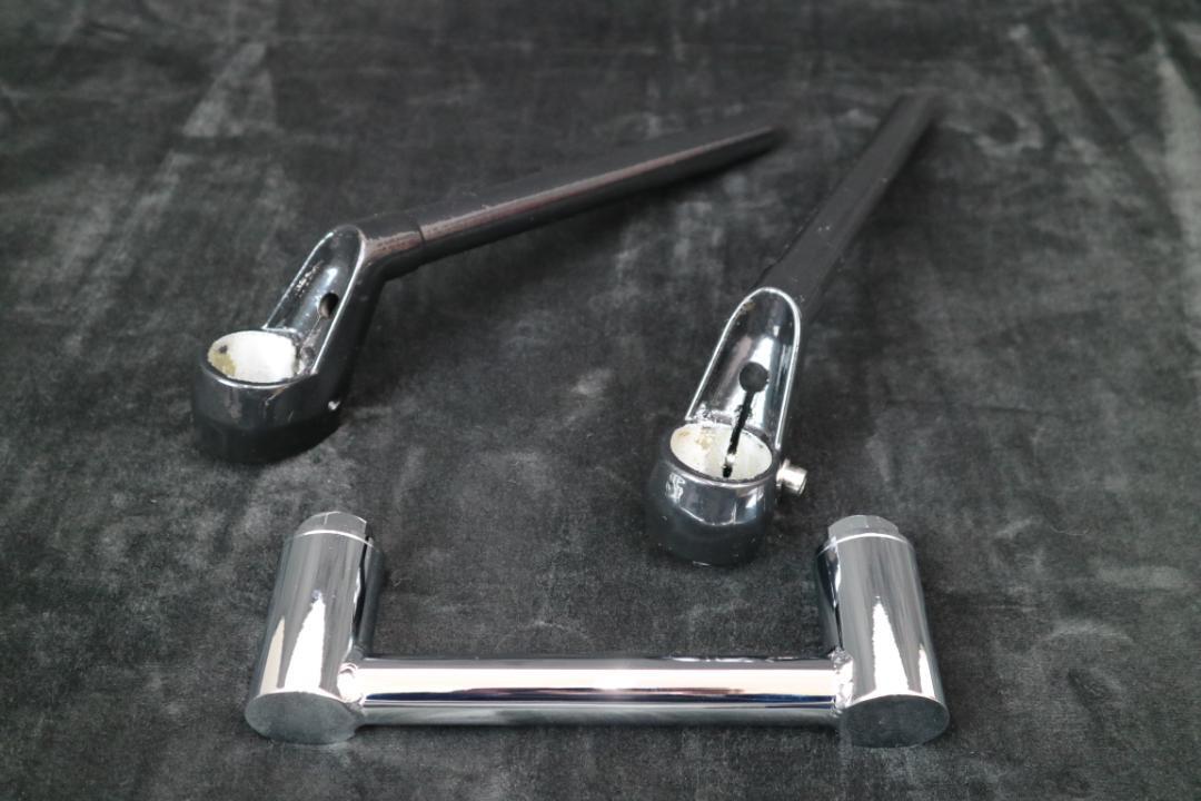 楽天市場】CBX400F 純正タイプ ハンドル 黒＋35π変換キット