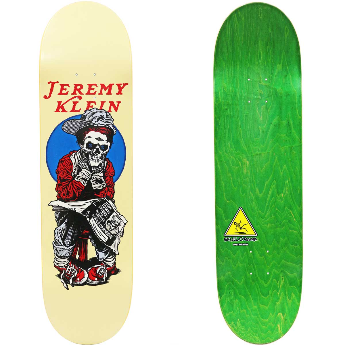 楽天市場】JKジェルミクライン 8.375インチ スケボー デッキ Jeremy