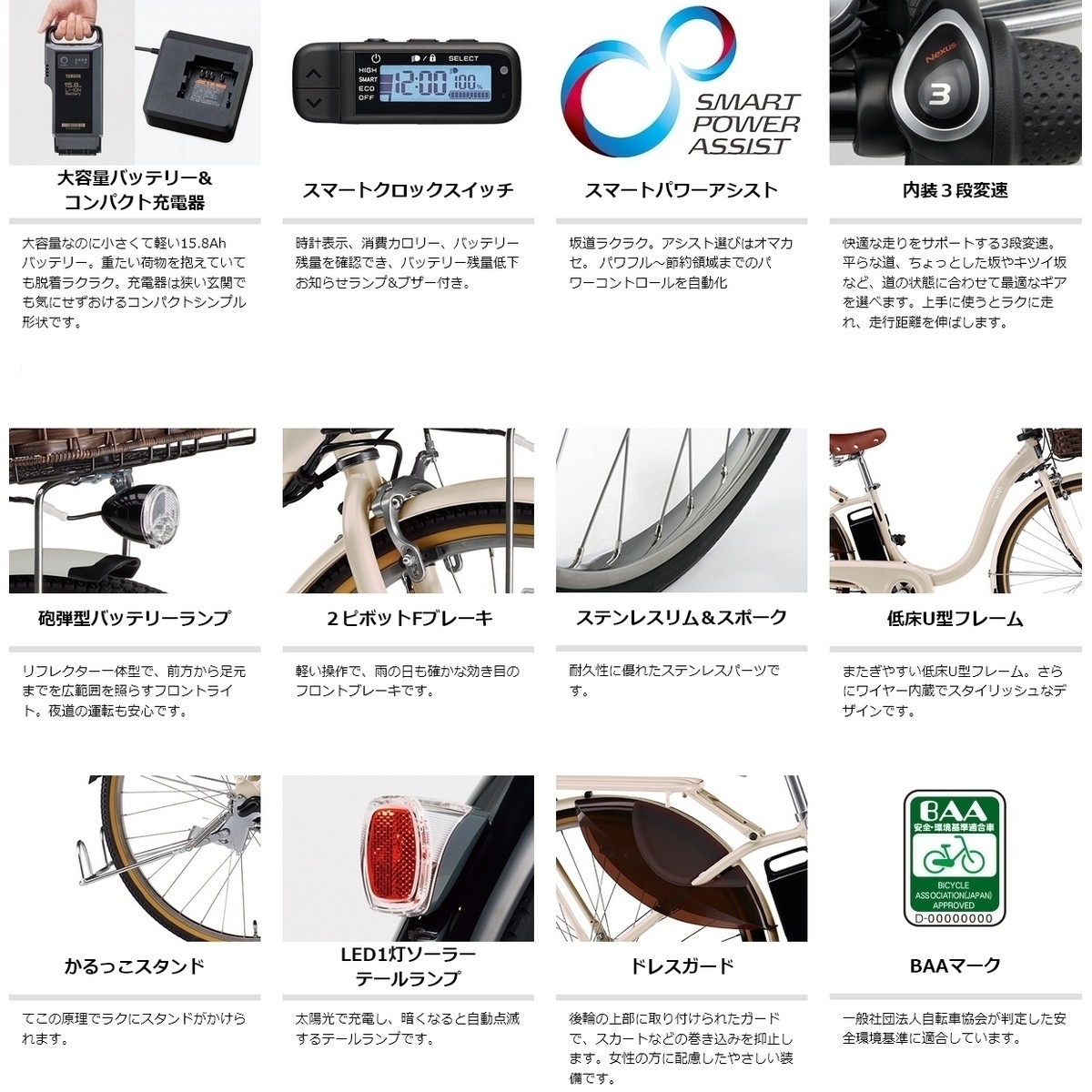 楽天市場】店頭受取限定 電動自転車 ヤマハ PAS With DX26 パス ウィズ