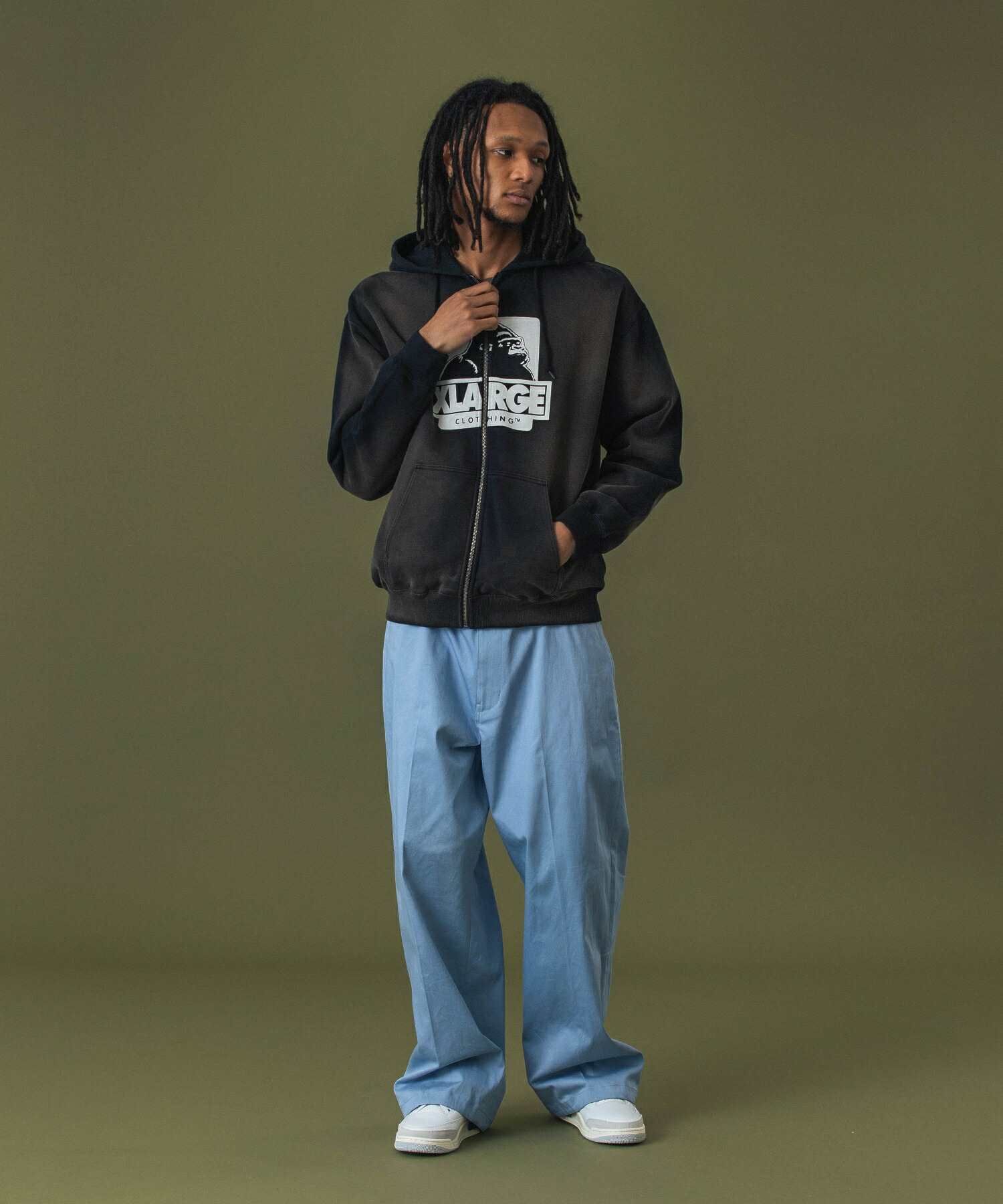 楽天市場】【公式】XLARGE エクストララージ DISCHARGE PRINTED OG ZIP