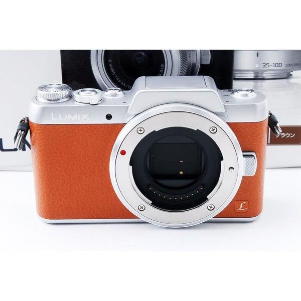 楽天市場】【中古】 パナソニック Panasonic DMC-GF7 ブラウン レンズ