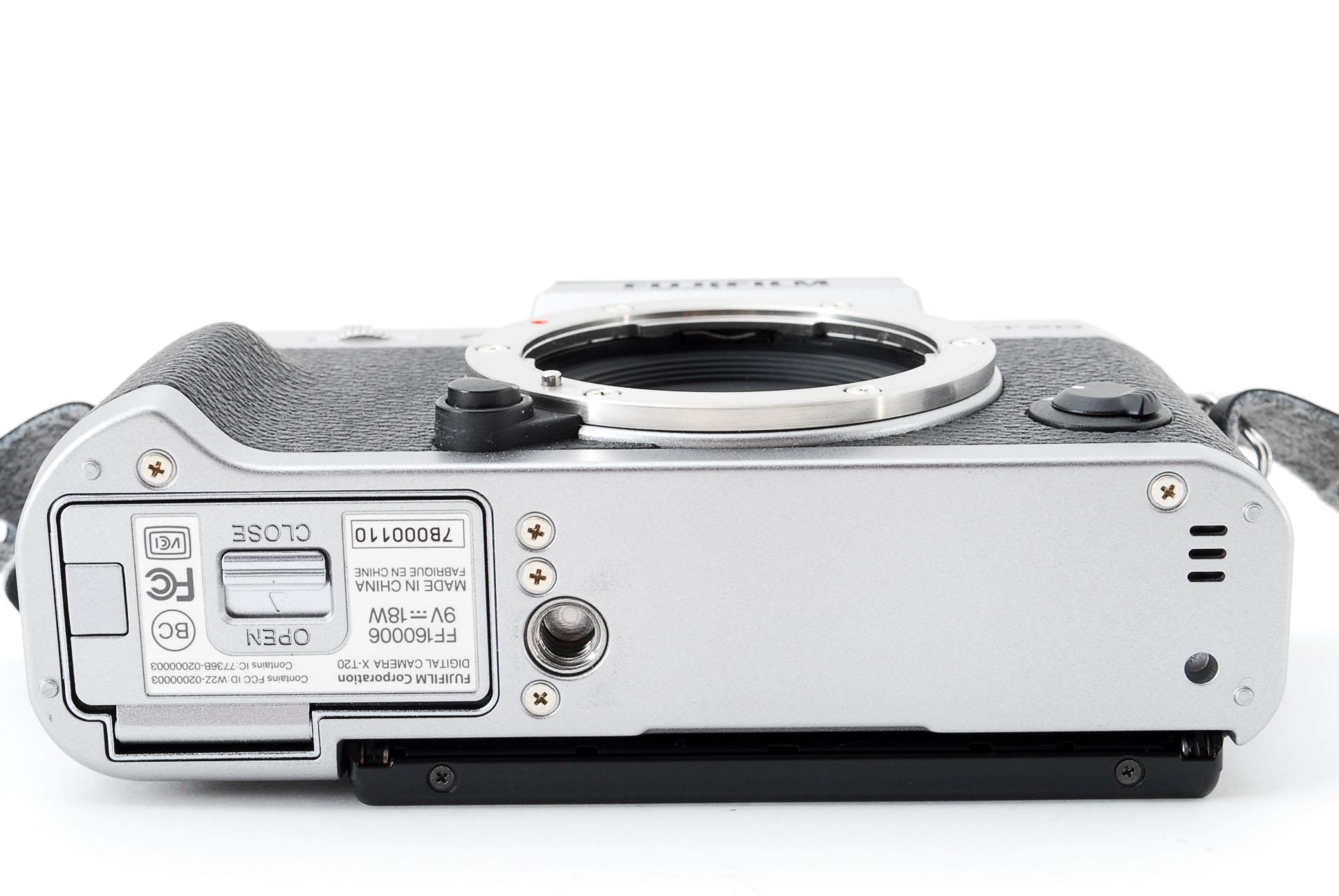 楽天市場】【中古】フジフィルム Fujifilm X-T20 ボディ シルバー 美品