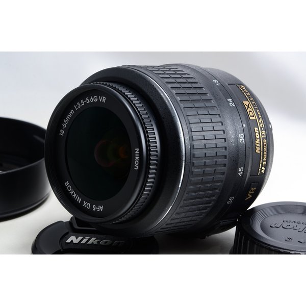 楽天市場】【中古】ニコン Nikon D3200 レンズキット ブラック 美品
