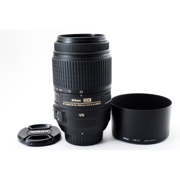 楽天市場】【中古】ニコン Nikon AF-S DX 55-300mm NIKKOR 1:4.5-5.6G