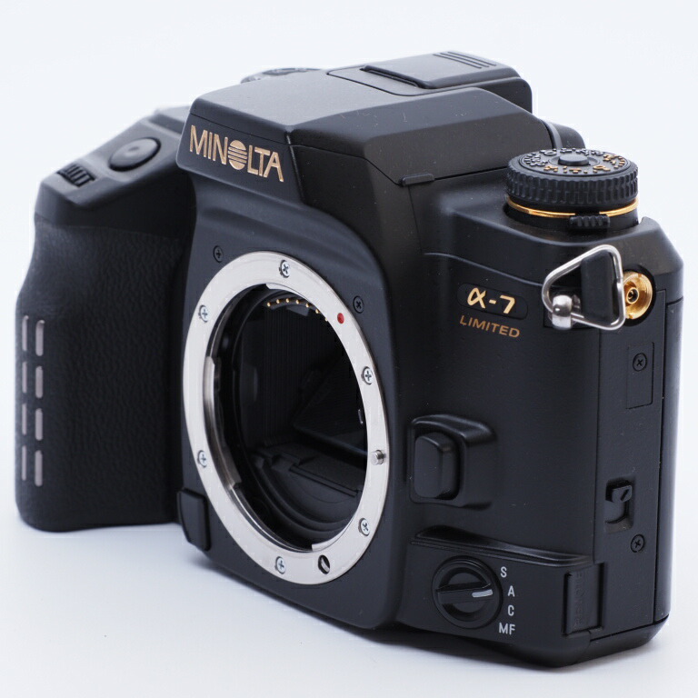 楽天市場】MINOLTA ミノルタ α-7 LIMITED ボディ 動作確認済 フィルム