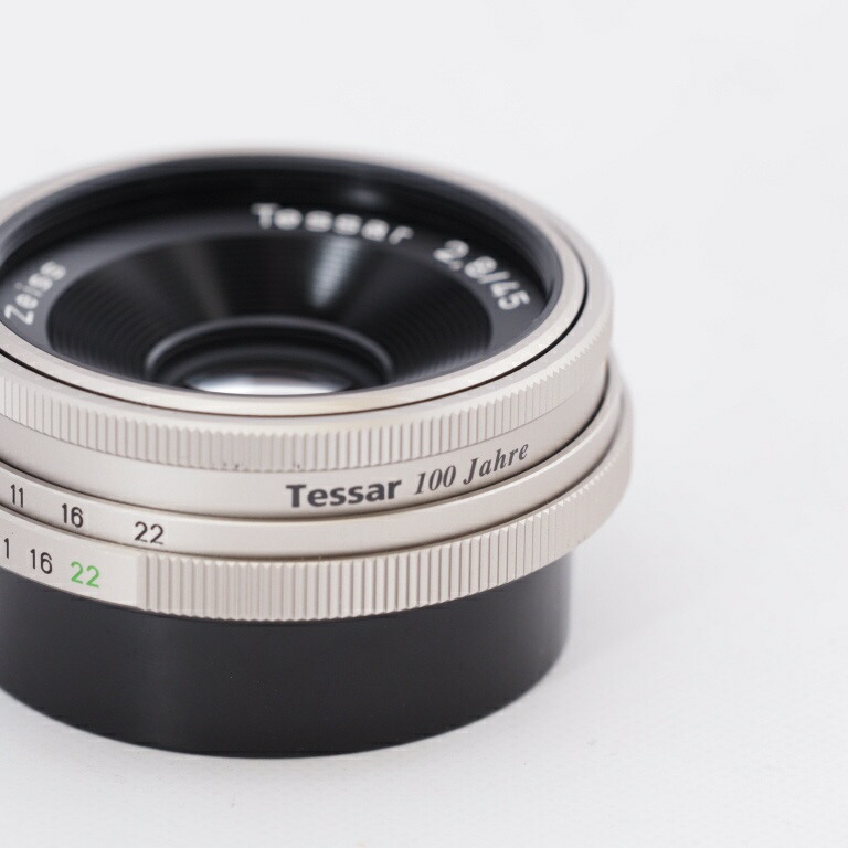 楽天市場】CONTAX コンタックス Carl Zeiss Tessar 100th Jahre 45mm