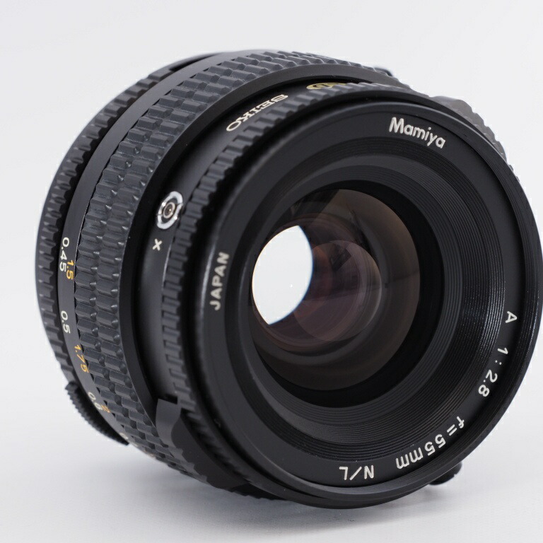 楽天市場】Mamiya マミヤ A 55mm F2.8 N/L MF Lens 中判用 単焦点