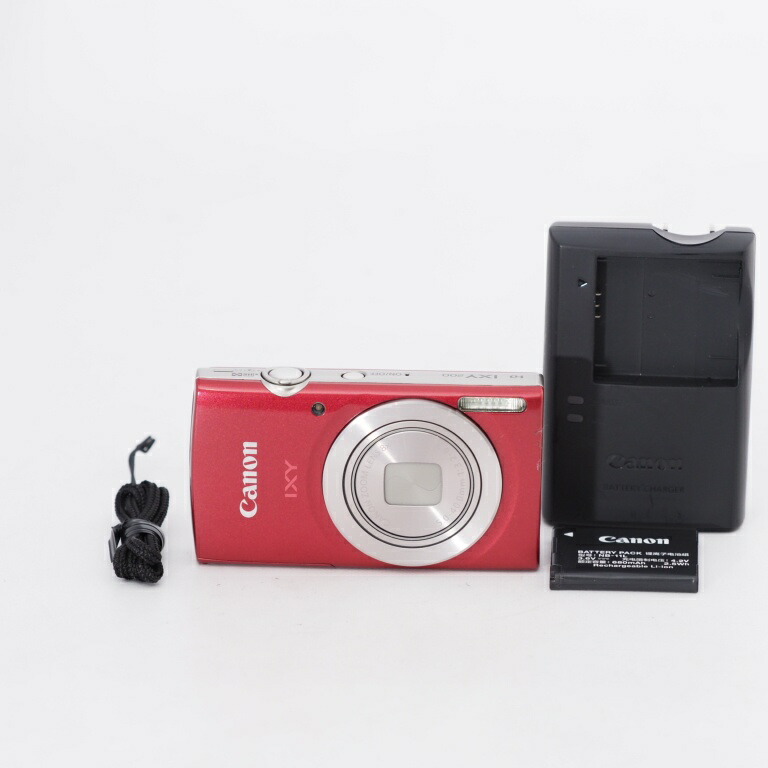 楽天市場】Canon キヤノン コンパクトデジタルカメラ IXY200 レッド