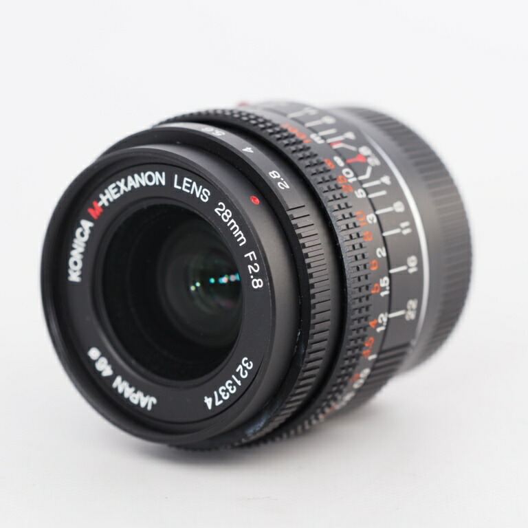 レンズ(単焦点) KONICA Hexanon 28mm 50mm 135mm Konica 28mm f3.5
