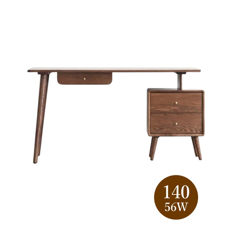 楽天市場】【P5倍☆28日23:59まで】ワークデスク 引き出し付き