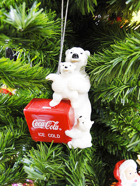 楽天市場】コカ・コーラブランド クリスマスオーナメント