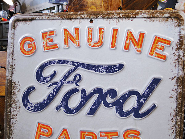 楽天市場】フォード ジェニュインパーツ ブリキ看板 （ヴィンテージ