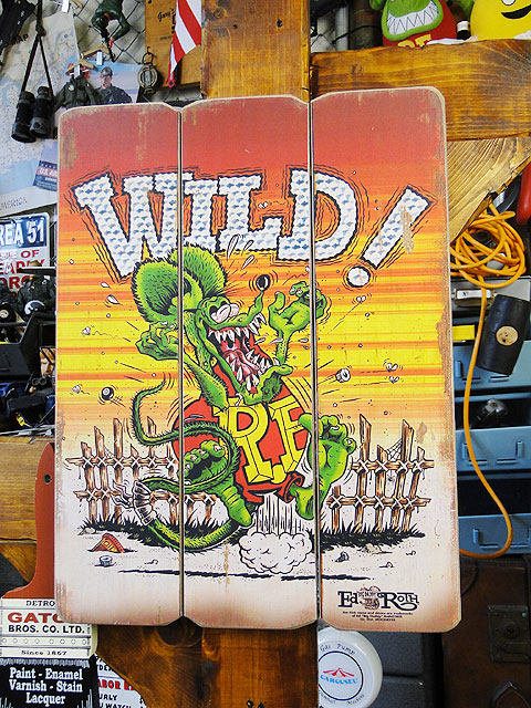 RATFINK壁掛けオブジェ Amazon.co.jp: ラット フィンク 金属ポスター