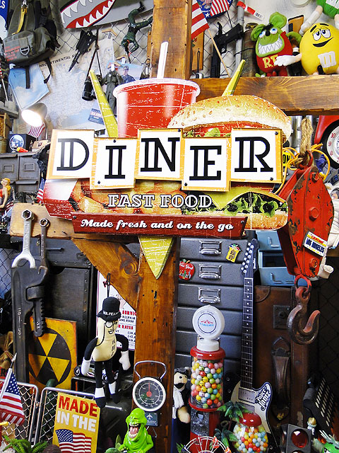 楽天市場】☆稀少な絶盤品☆ ダイナー ロードサイン U.S.ヘヴィー