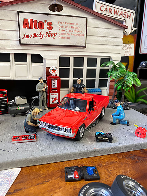 楽天市場】マイスト 1973年 ダットサン ピックアップトラック620 ダイ