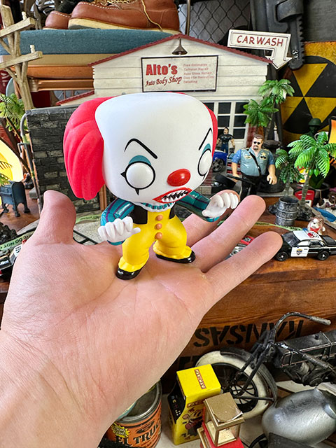 楽天市場】ファンコポップ テレビドラマ版 IT ペニーワイズ フィギュア