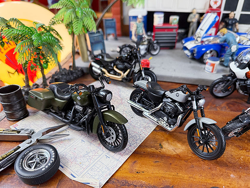 楽天市場】マイスト ハーレーダビッドソン ダイキャスト ミニカー 6台