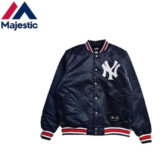 Majestic ニューヨーク・ヤンキース スタジャン L ネイビー Majestic