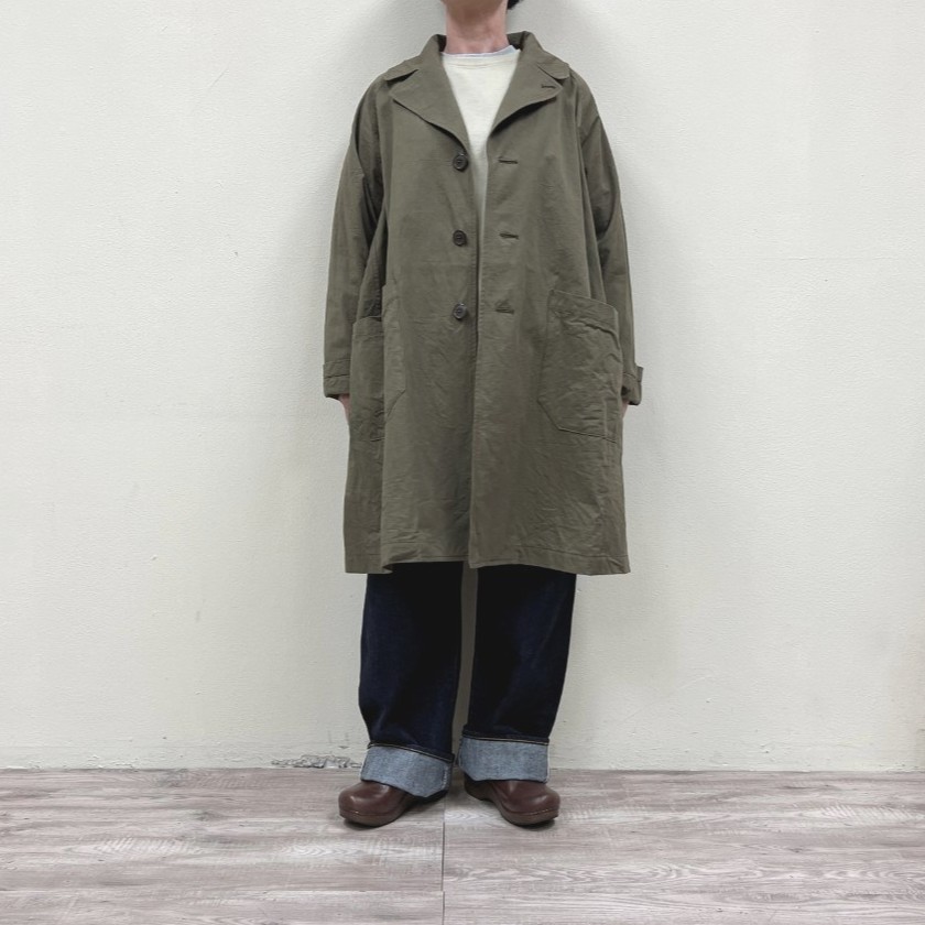 楽天市場】ORDINARY FITS Pカラーコート (P COLLAR COAT) CT002