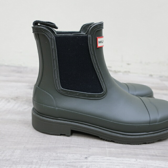 楽天市場】セールHUNTERレディース コマンド チェルシー ブーツ