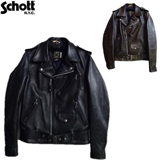 楽天市場】Schott MADE IN U.S.A.シープレザーワンスタートールモデル