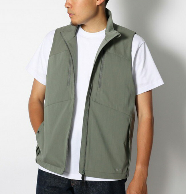 楽天市場】スノーピーク FRストレッチベスト snow peak apparel メンズ