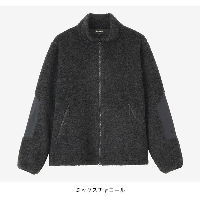 楽天市場】ゴールドウィン ウールボアフリースフルジップジャケット
