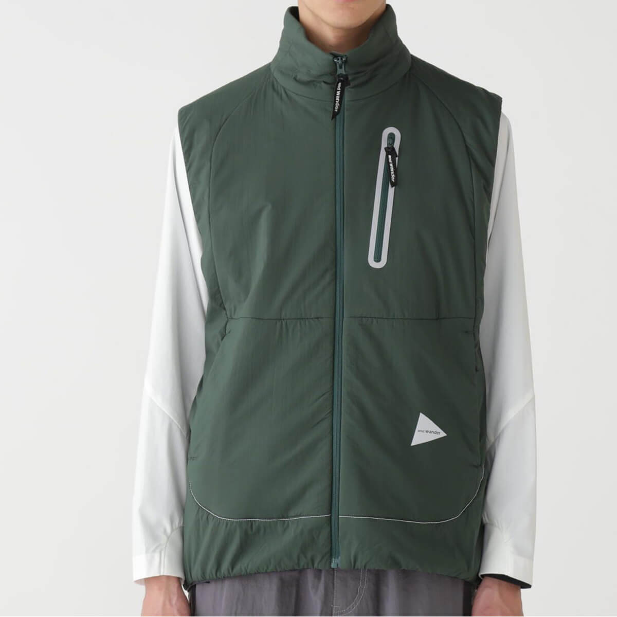 楽天市場】アンドワンダー アルファAIRベスト and wander alpha AIR