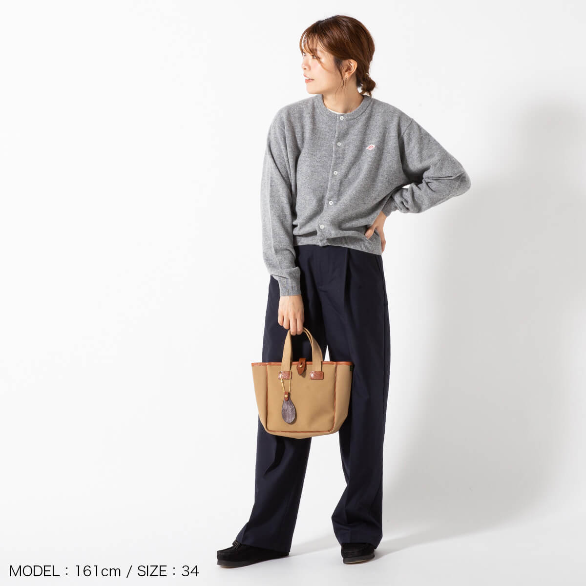 楽天市場】【正規取扱店】 ダントン クルーネックカーディガン