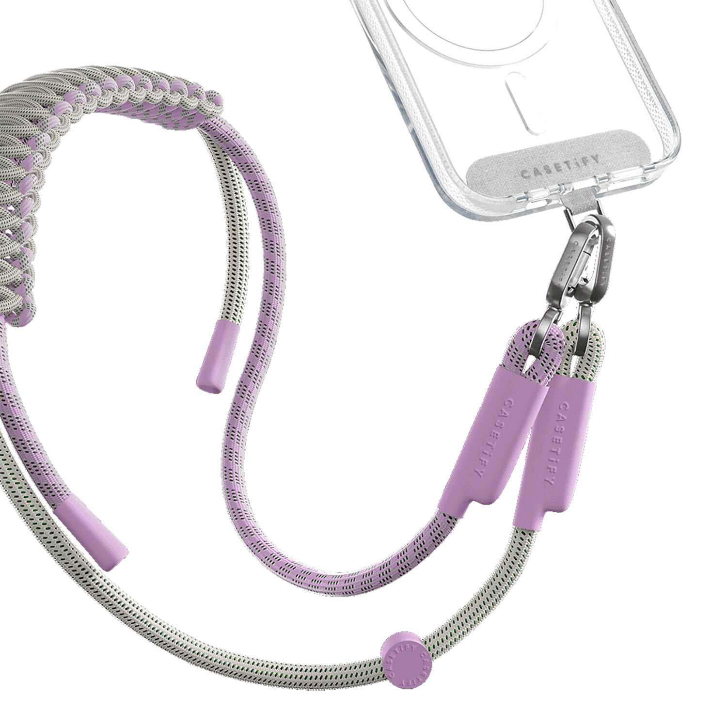 楽天市場】【公式】 CASETiFY スマホショルダー (ロープ) ブルー