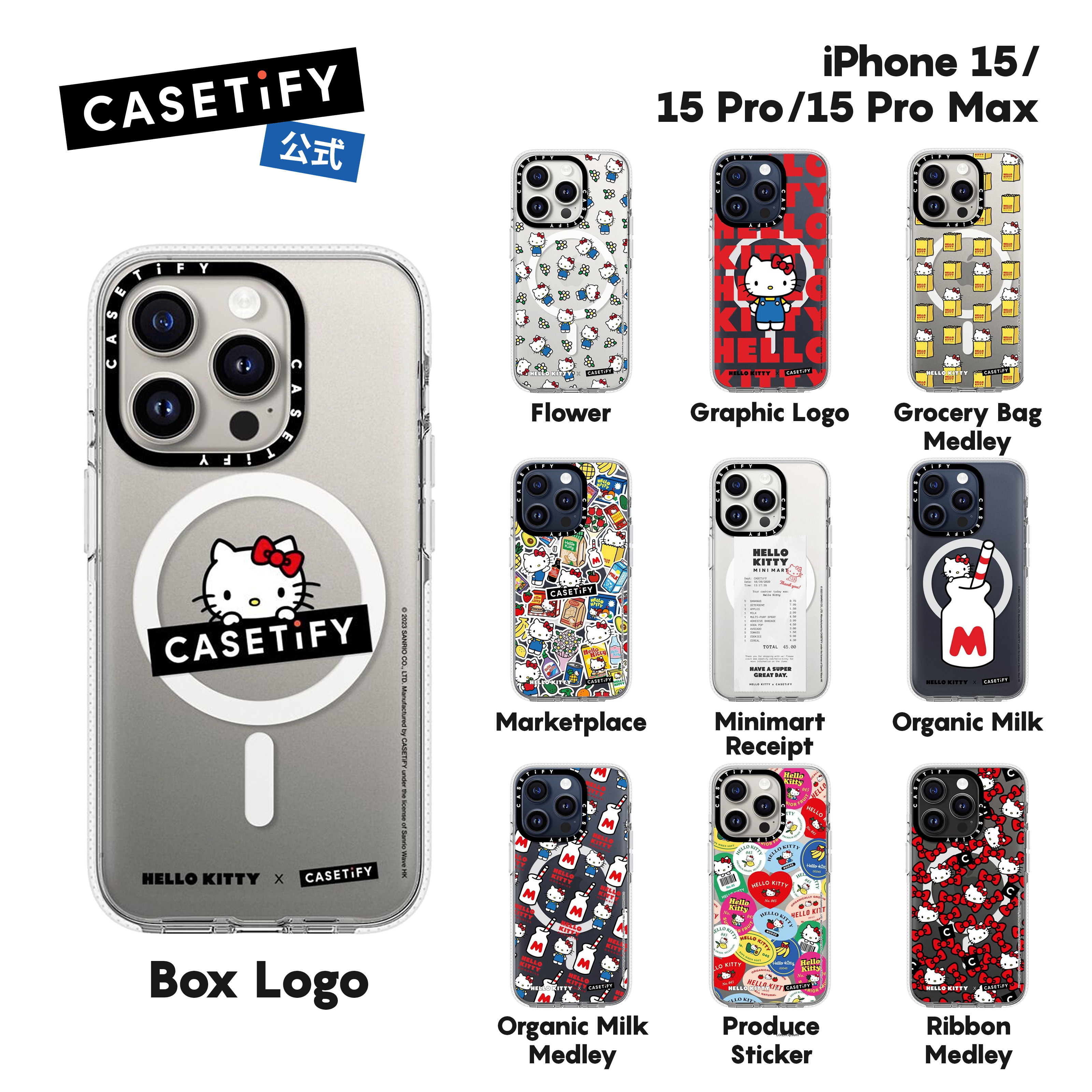 楽天市場】【公式】CASETiFY Hello Kitty コラボ iPhone15 Pro Max