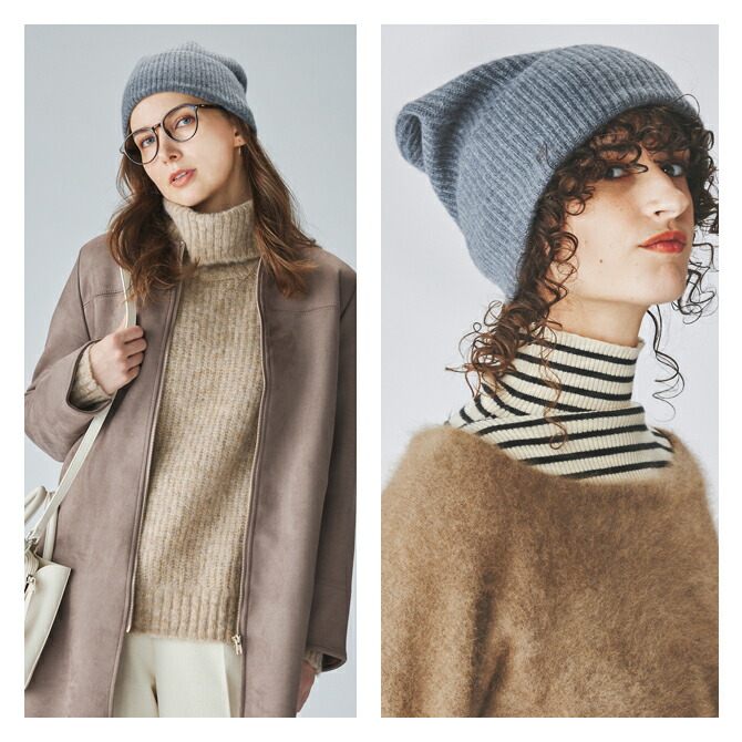 楽天市場】ベビーカシミヤ ニット帽子 Cashmee カシミヤ 100% 6color