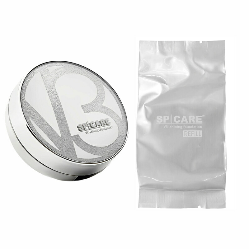楽天市場】スピケア V3シャイニングファンデーション 本体 レフィル