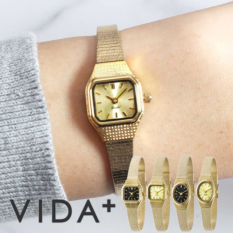 楽天市場】細ベルト レディース 腕時計 ヴィーダプラス時計 VIDA+
