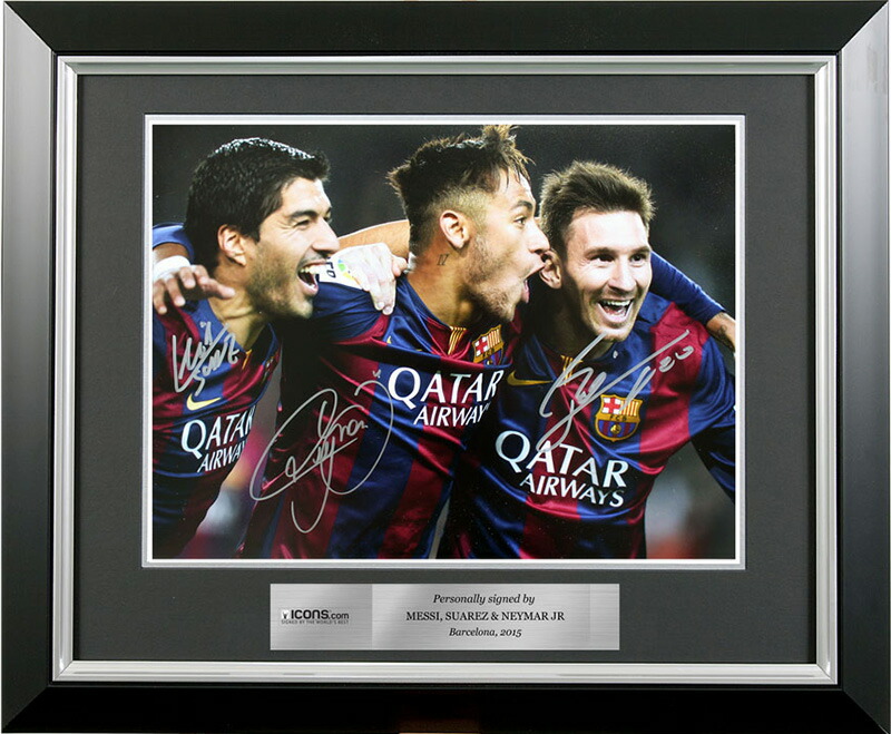 東京ヴェルディサインカードとネイマールとメッシのカード 東京