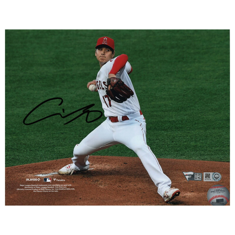 大谷翔平直筆サインフォト セール 大谷翔平 /直筆サイン入りフォト (約