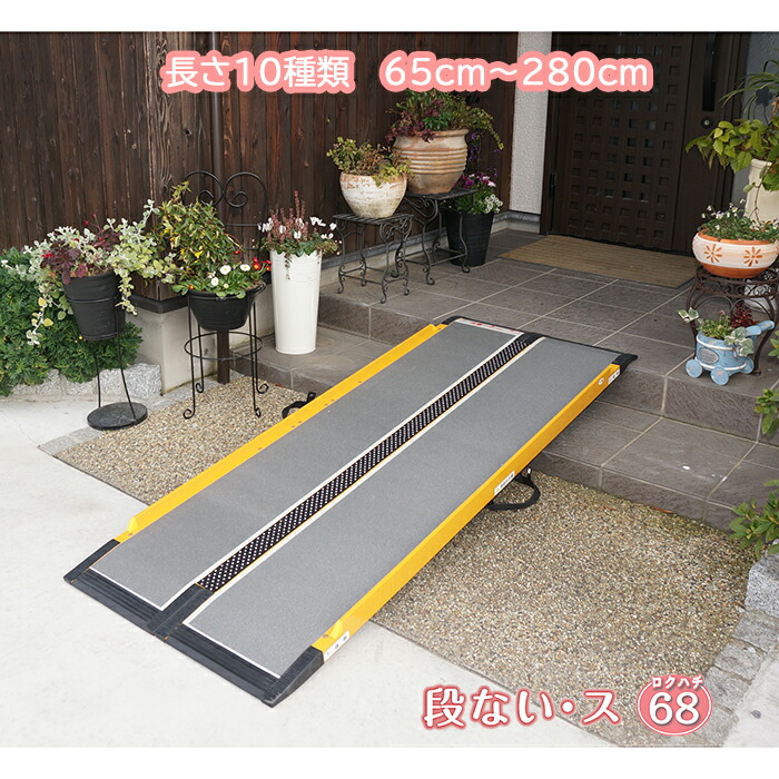 楽天市場】スロープ【段ない・ス68】シコク（メーカー直送） : ケア