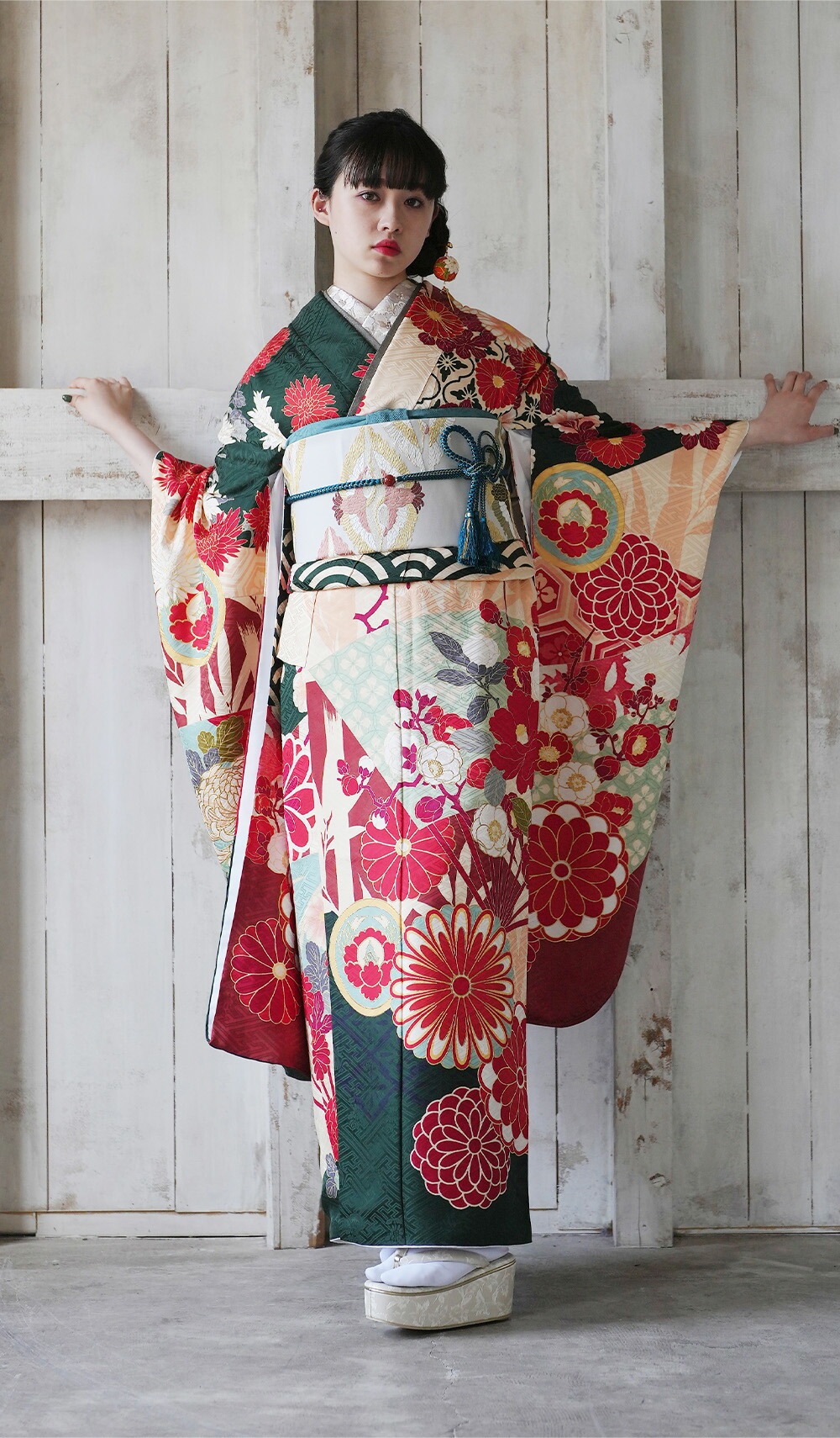 楽天市場】フルセット 振袖 帯 セット 振袖ブランド carancoron 振袖