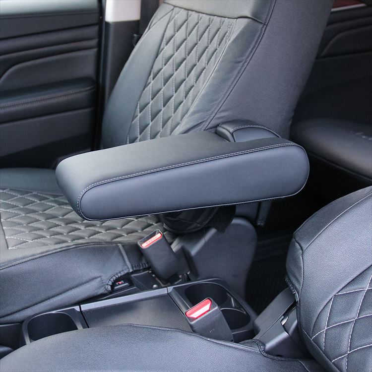 楽天市場】デリカD5 カスタムパーツ コンソール アームレスト シート