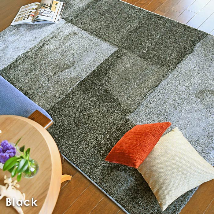 美品 prevell カーペットフワフワ グレー ラグ トルコ製 美品 prevell