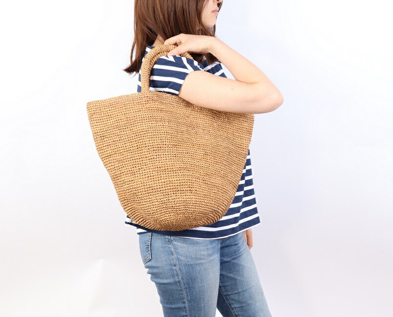 楽天市場】Sans Arcidet サンアルシデ KAPITY BAG CVEG レザーハンドル