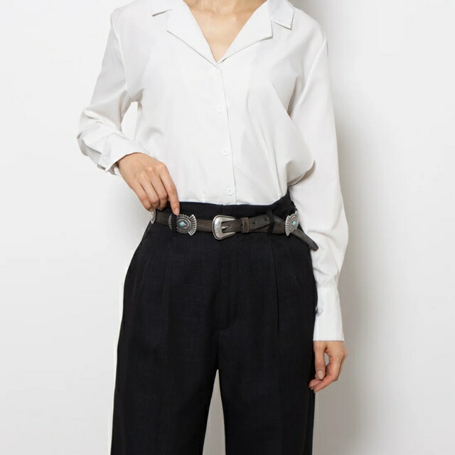 楽天市場】PUNTOVITA プントヴィータ ベルト コンチョベルト