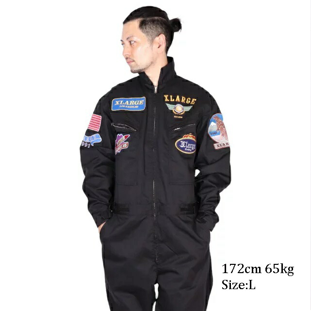 楽天市場】エクストララージ オーバーオール X-LARGE PILOT LOGO L/S