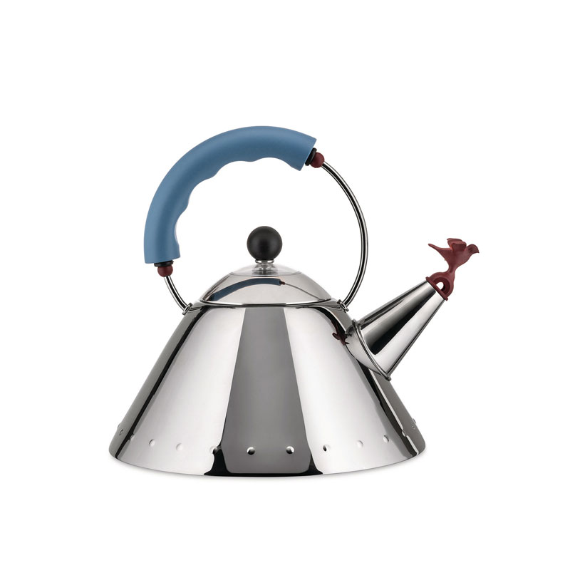 楽天市場】アレッシィ バードケトル 2L 9093 ライトブルー ブラック