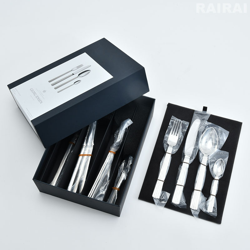 楽天市場】ジョージジェンセン カトラリー 16本 セット ベルナドッテ