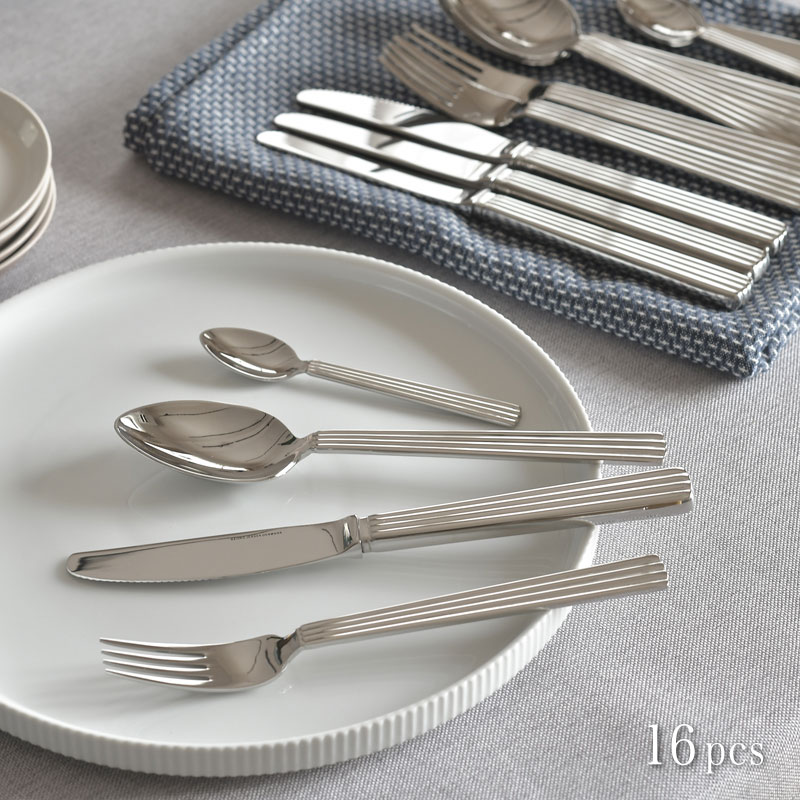 楽天市場】ジョージジェンセン カトラリー 16本 セット ベルナドッテ